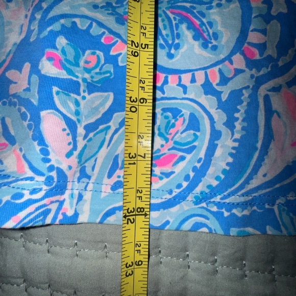 Lilly Pulitzer Kimi Dress In Zanzibar Blue size XS EUC - Picture 5 of 10